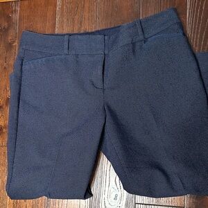 The Limited Dark Blue Women's Dress Ankle Pants